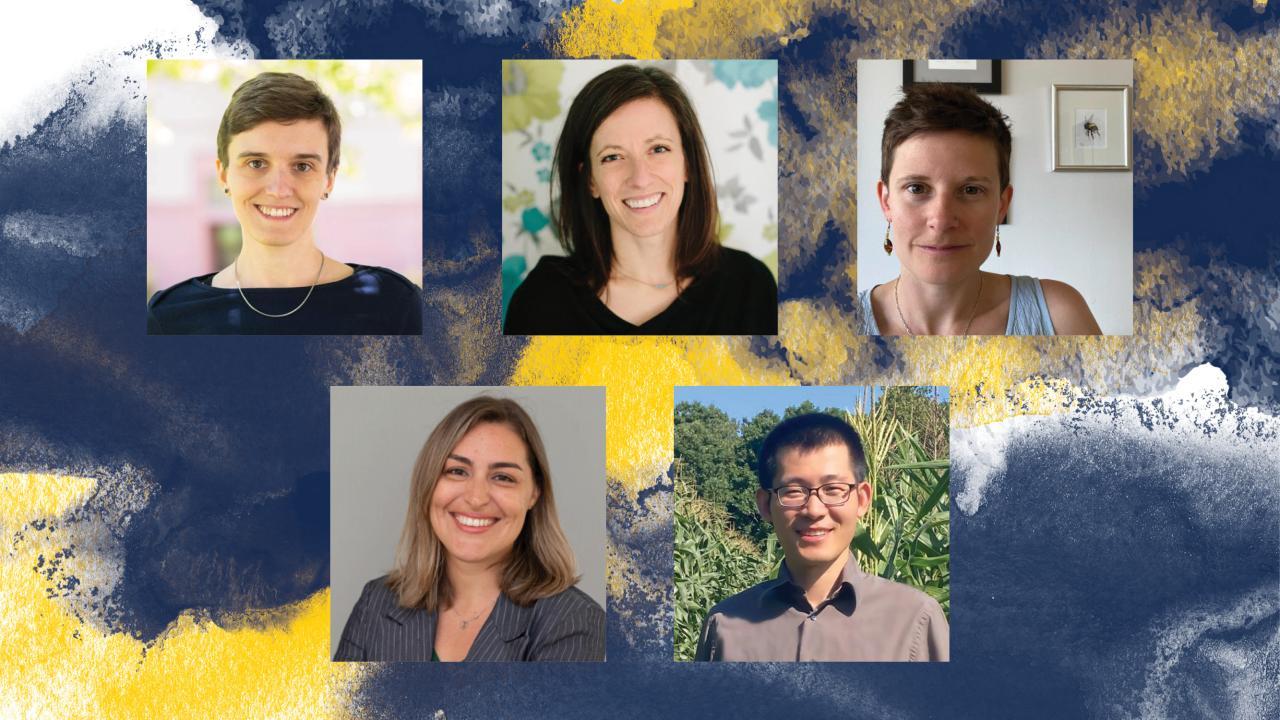 Headshot of 5 Professors